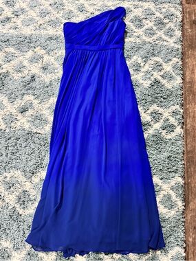 Alfred Angelo Cobalt Blue Formal Dress